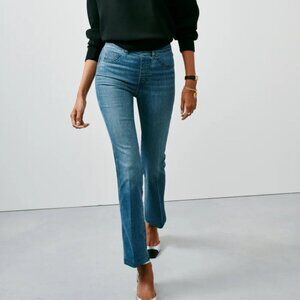 SPANX shape™ EveryWear Kick Flare Jeans in Vintage Indigo Size Large